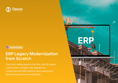 Custom Software Development Package Example: ERP Legacy Modernization