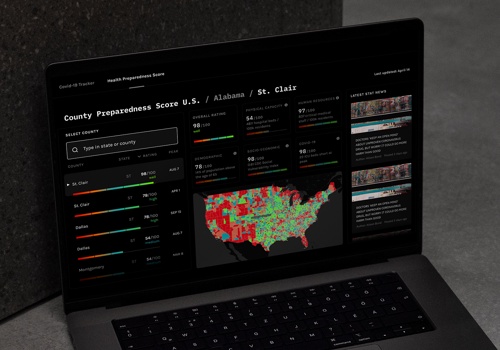 Product Design Package Example: Covid Tracker