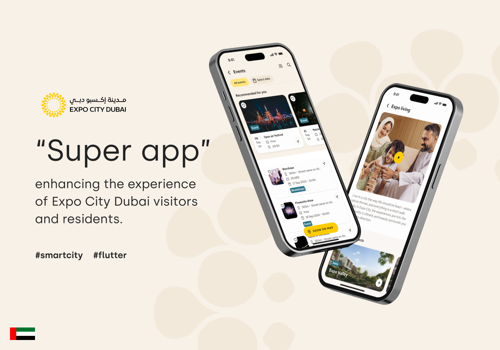 Mobile App Development Package Example: Expo City Dubai - flutter-based mobile super app