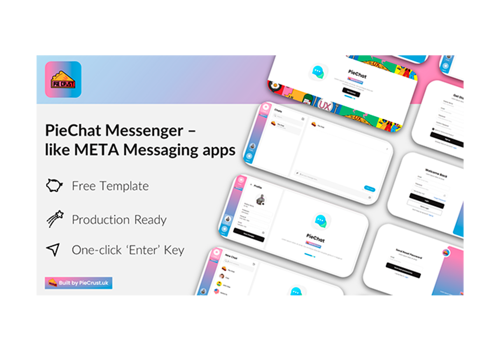 Web Development Package Example: PieChat Messenger by PieCrust.uk
