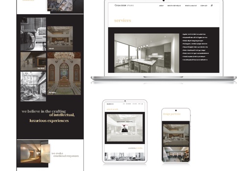 Web Design Package Example: Colacion Studio Website Design