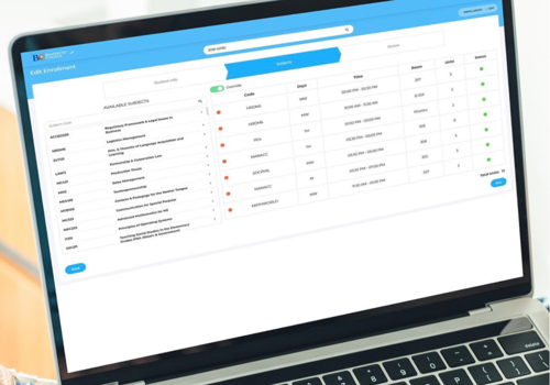 Custom Software Development Package Example: Benedicto College - Registration System
