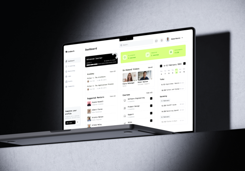 UX/UI Design Package Example: Gradwork |HR & Recruitment Platform
