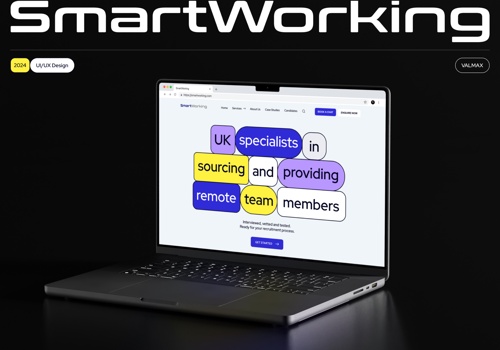 Web Design Package Example: SmartWorking - Web design & Landing Page
