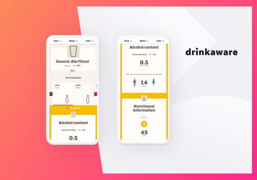UX/UI Design Package Example: A new digital health tool for a national charity