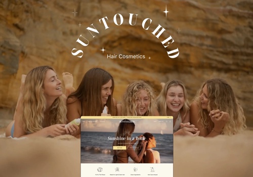 Web Design Package Example: Custom Shopify Development for Suntouched