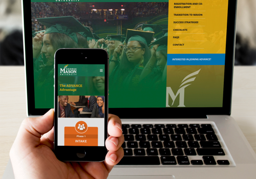 Web Design Package Example: George Mason University Web Design