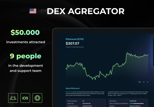 Blockchain Package Example: Crypto DEX Agregator