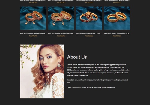 Web Design Package Example: Wordpress e-Commerce website