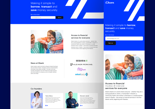 UX/UI Design Package Example: Digital Bank Product Design