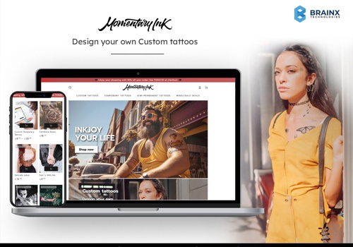 E-Commerce Development Package Example: Momentary Ink