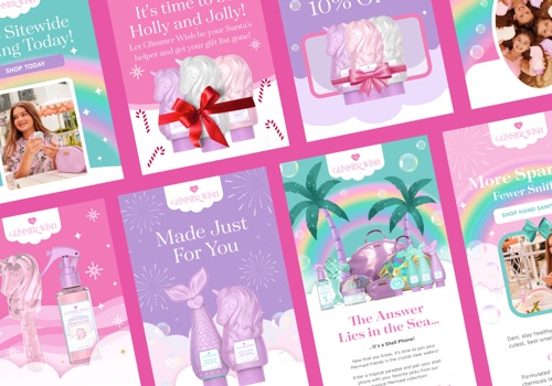 Email Marketing Package Example: Email Design: Beauty & Cosmetics Brand