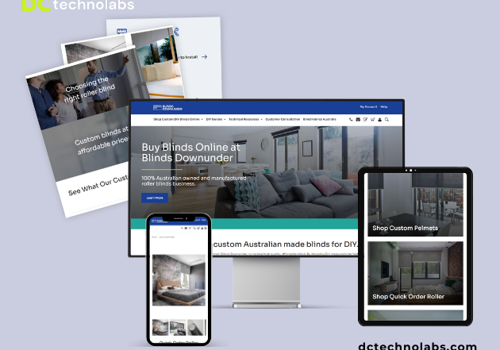 E-Commerce Development Package Example: eCommerce Solution for Blinds Downunder