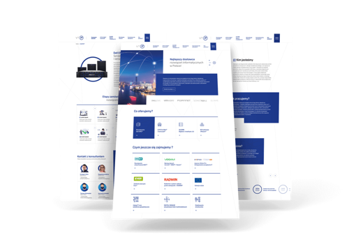 Web Development Package Example: VTIT - Dedicated Website