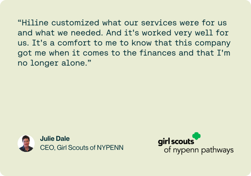 Accounting Package Example: Girl Scouts of NYPENN: Nonprofit Finance Ops