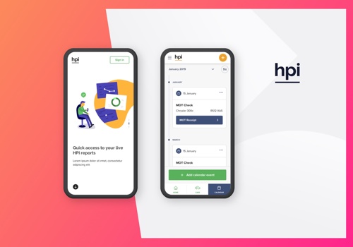 UX/UI Design Package Example: UX and UI Design for a B2C car management app