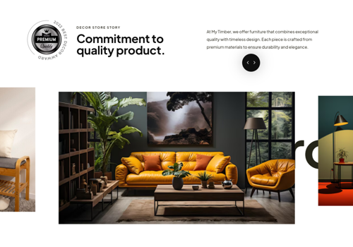 Web Design Package Example: An Ecommerce Website for a Home Decor Company