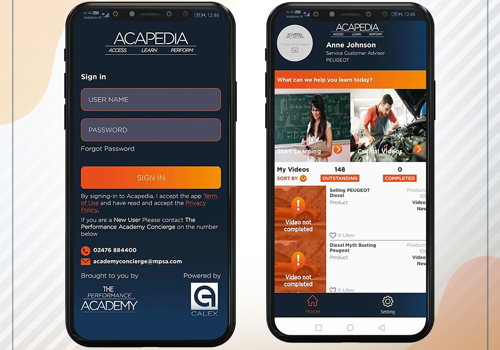 Mobile App Development Package Example: Acapedia Mobile Apps