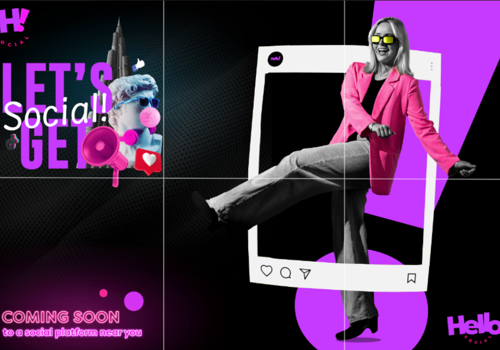 Branding Package Example: Social Media Agency Visual Identity & Website Dev