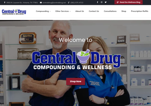 Branding Package Example: Themed Website Design