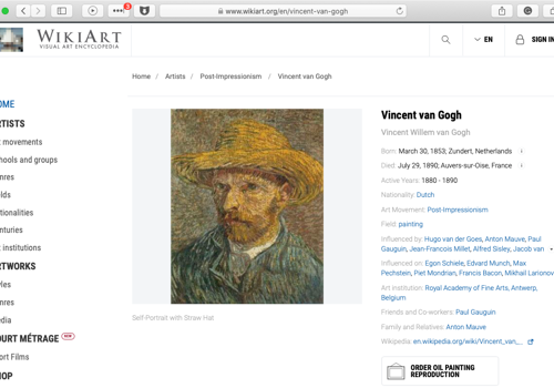 Custom Software Development Package Example: A new impetus for the Visual Arts Encyclopedia