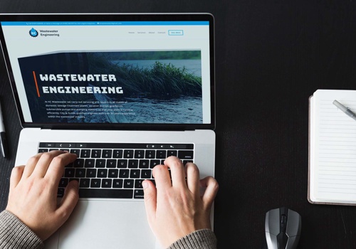Web Design Package Example: A single-page WordPress website