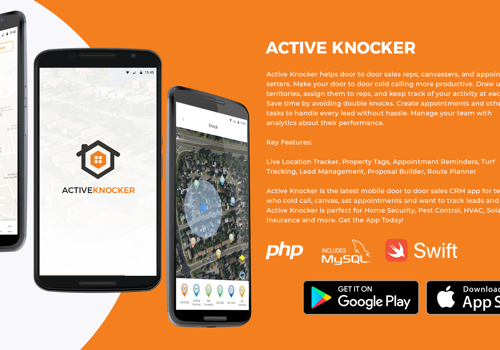 Mobile App Development Package Example: Active Knocker