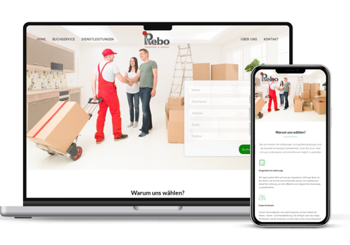 Web Design Package Example: Transportation Company