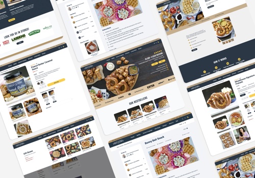 Web Design Package Example: Eastern Standard Provisions (website and design)