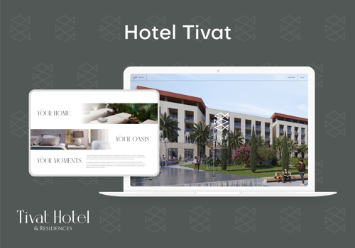 UX/UI Design Package Example: Hotel Tivat project