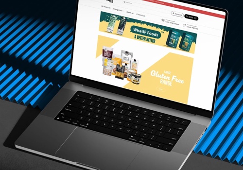 Web Design Package Example: Ecommerce site build with Shopify for Think Foodie