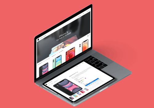Web Development Package Example: IPhone Discount - Online store