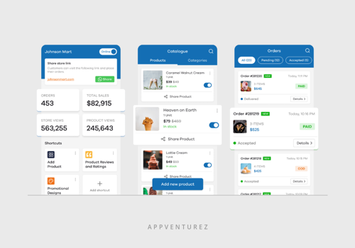 Mobile App Development Package Example: Dukaan - eCommerce Development App