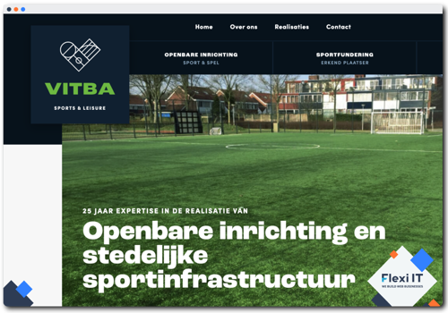 Web Development Package Example: VITBA - Corporate Website