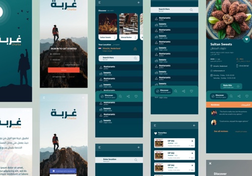 Mobile App Development Package Example: Store Business Listing App