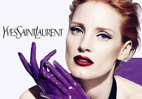 Social Media Marketing Package Example: Yves Saint Laurent product launch