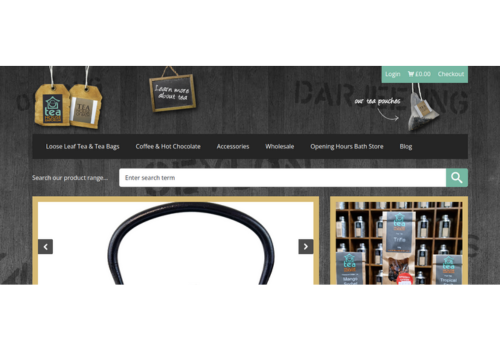 E-Commerce Development Package Example: Teahouse Emporium: eCommerce Website Development