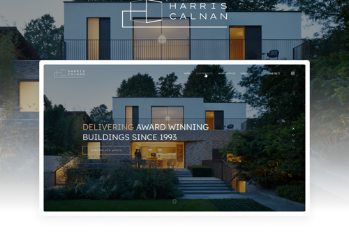 Web Design Package Example: Harris Calnan
