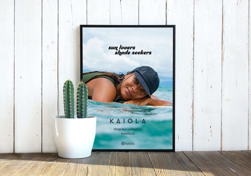 Branding Package Example: Kaiola - Surf Wear E-Commerce
