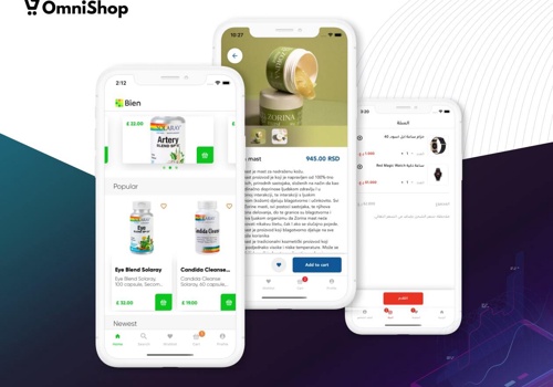 E-Commerce Development Package Example: Mobile Commerce native apps