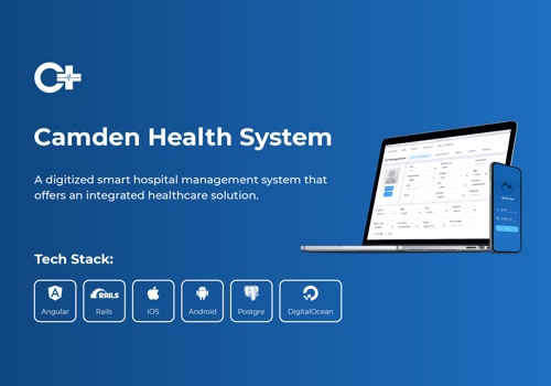UX/UI Design Package Example: Camden Health System - Transforming Healthcare