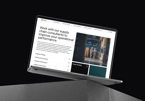 UX/UI Design Package Example: New Website for SCCG to excel their digital growth