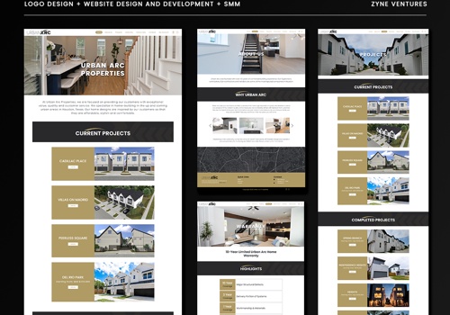 Social Media Marketing Package Example: Urban Arc Properties