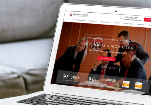 Search Engine Optimization Package Example: Dayton Criminal Defense - 583% Marketing ROI