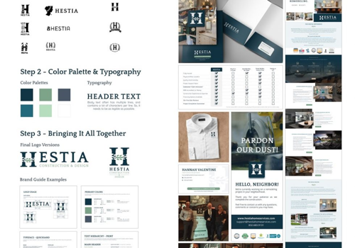 Branding Package Example: Corporate Identity, Web Design, SEO, PPC