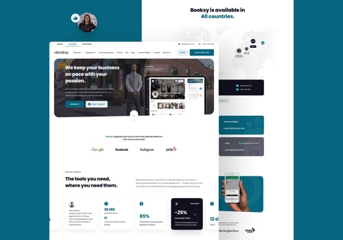 UX/UI Design Package Example: Global website for world-leading beauty marketplac