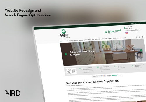 Ecommerce Marketing Package Example: Wood Workops - Website Design & e-Commerce setup.