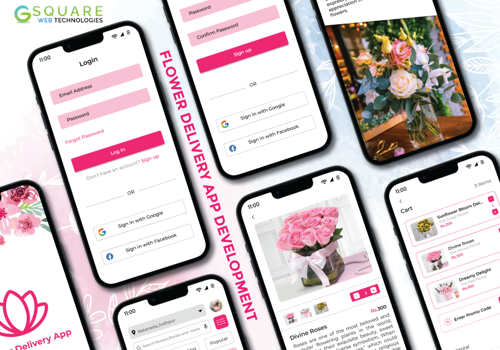 Mobile App Development Package Example: Flower Delivery App