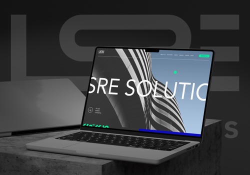 Web Design Package Example: LSRE Solutions - Website design