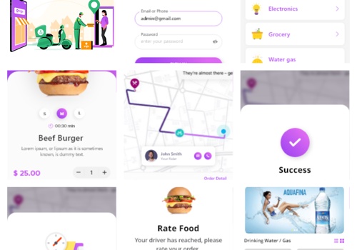 Mobile App Development Package Example: Multivendor Native apps for android and ios